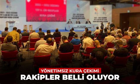 TFF 2 Lig ve 3 Lig Kura Çekimi 2024 2025 Tarih ve Saat Açıklandı