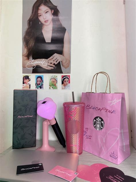 Starbucks Pink Tumbler Blackpink Jisoo S Pick Furniture Home