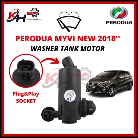 PERODUA MYVI 2018 AXIA BEZZA ALZA Washer Tank Motor Air Wiper