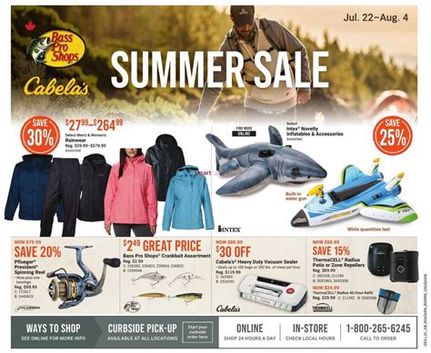 Bass Pro Shops Canada Flyers