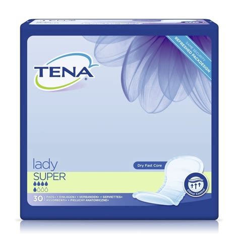 Protection Urinaire Femme Tena Lady Super Pack De Sachets Senea