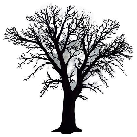 Download Dead Tree Silhouette Clipart Png Gke43