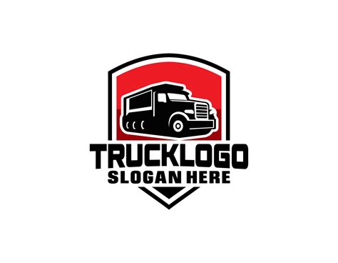 Trucking Logo. Bold Badge Trucking Logo concept 28053928 Vector Art at ...