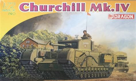 Dragon Churchill Mkiv Ref 7424 Escala 172 Endormoonstore