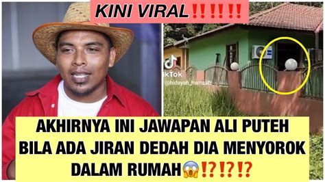 Akhirnya Ali Puteh Buka Mulut Beri Jawapan Youtube