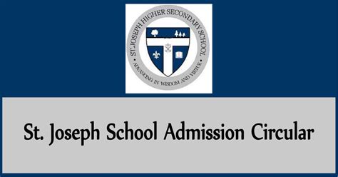 St Joseph School Admission Circular 2024 Published All Result BD