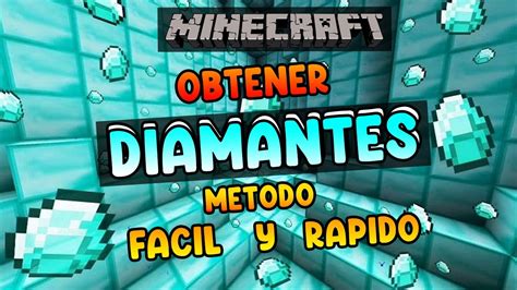 Forma Op Rapida Y Facil Encontrar Diamantes Minecraft