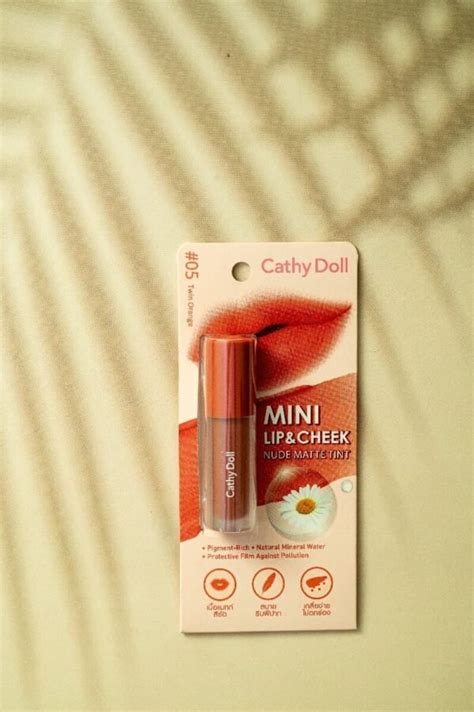 Cathy Doll Mini Lip And Cheek Nude Matte Tint Miss Nat Jo