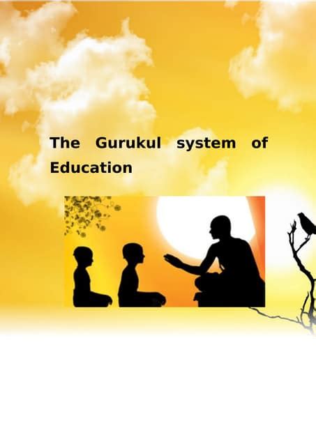 The Gurukul System Of Education Pdf