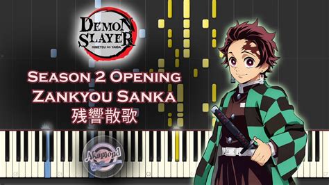 Demon Slayer Season Op Zankyou Sanka Op Synthesia