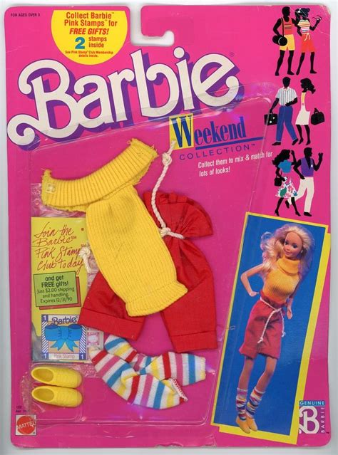 Barbie Weekend Collection 1532 1988 Barbie Clothes Barbie Fashion