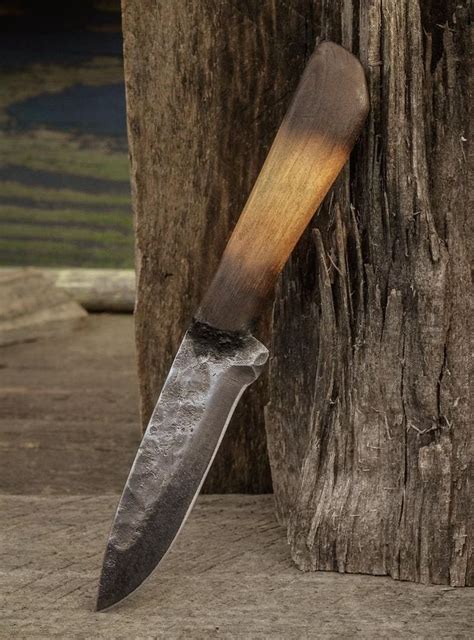 Hand Forged Mountain Man Knife Custom Knife Frontier Knife Native