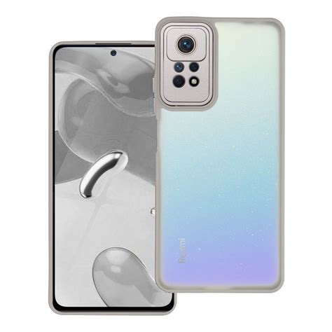 Capa Xiaomi Redmi Note 12 Pro 4G Hibrida Frosted Cinza Capas De