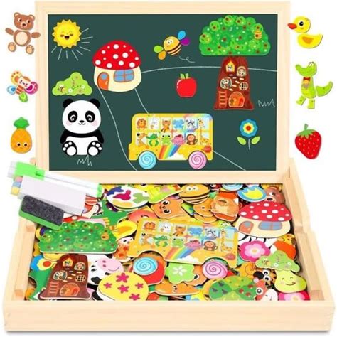 Pi Ces Puzzles En Bois Magn Tique Nouveau Jouet Montessori