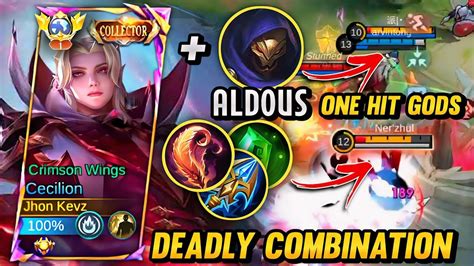 Most Deadliest Combination Hero Cecilion X Aldous Top Global