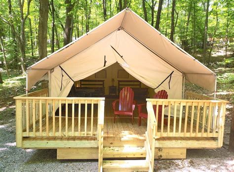 Get Away From It All In A Luxury Tent At Kymers Campground In Nj