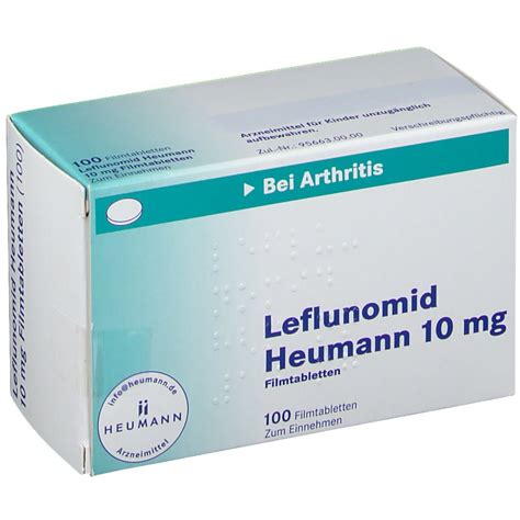 Leflunomid Heumann Mg St Mit Dem E Rezept Kaufen Shop Apotheke