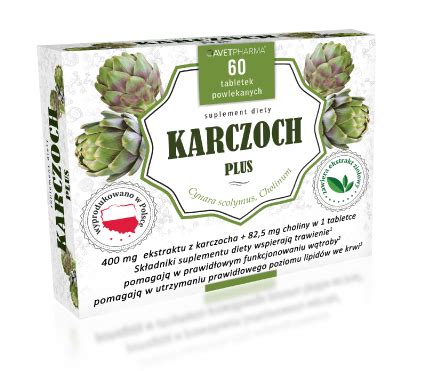 KARCZOCH PLUS 60 Tabletek AVET PHARMA Cena Opinie Wskazania