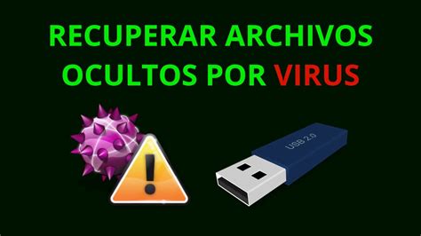 🤸‍♂️ Recuperar Archivos Ocultos Por Virus Usb Disco Externo Yo