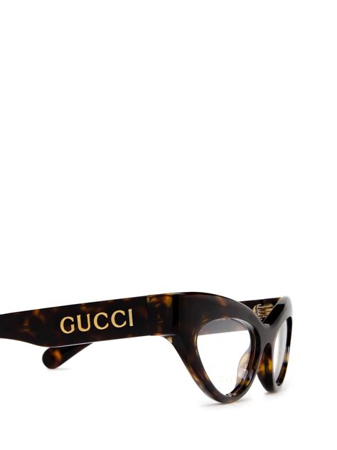 Gucci Gg1295o Havana Glasses Modesens