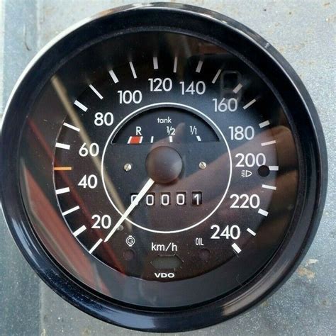 VW Beetle 1303 Speedometer Up To 240 Km H Complete Refurbished Vat