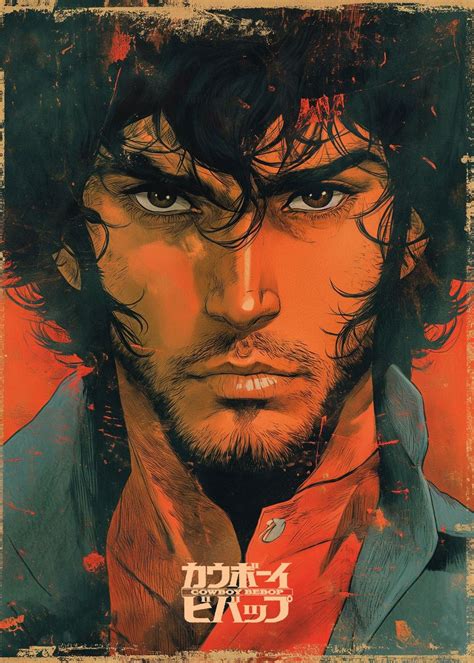 Cowboy Bebop Space Cowboy Poster Picture Metal Print Paint By