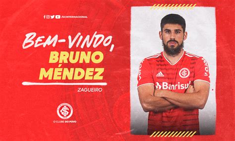 Bruno Méndez é anunciado oficialmente pelo Internacional