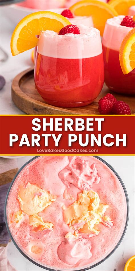 Celebrate With Sherbet Party Punch A Festive Drink That S Perfect For