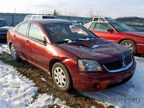 Report 4A3AB36FX7E041080 MITSUBISHI GALANT 2007 MAROON GAS - price and ...