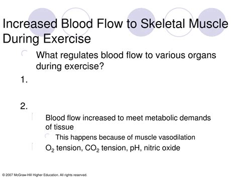 PPT Chapter 9 Circulatory Adaptations To Exercise PowerPoint