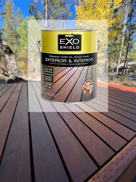 Exterior Oil Based Wood Stain