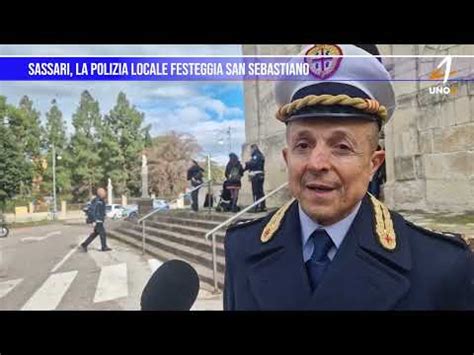 Sassari La Polizia Locale Festeggia San Sebastiano Youtube