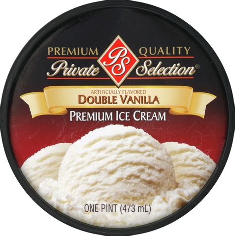 Private Selection Double Vanilla Ice Cream Fl Oz Shipt