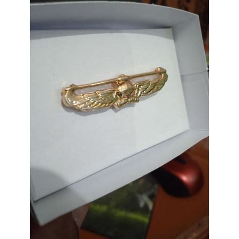 Jual Brevet Wing Pin Lencana Mobud Baret Kecil Tni Ad Shopee Indonesia