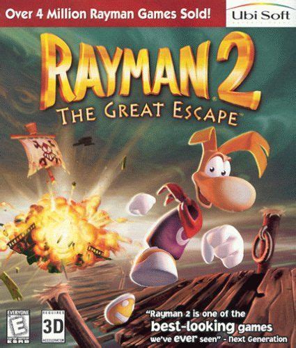 Rayman 2 The Great Escape Box Covers Mobygames
