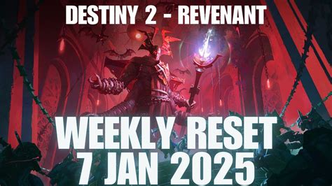 Destiny 2 Revenant Weekly Reset Rotators Vanguard Crucible