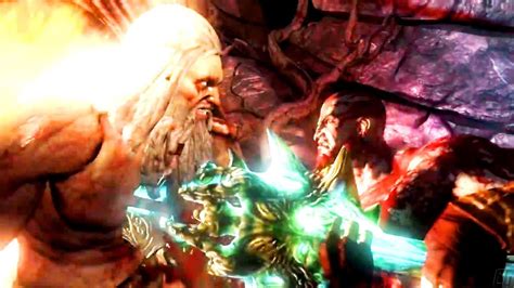 Zeus Vs Kratos Full Boss Fight God Of War 3 Remastered