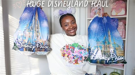 HUGE DISNEYLAND HAUL Ears Loungefly Clothing More Brianna S