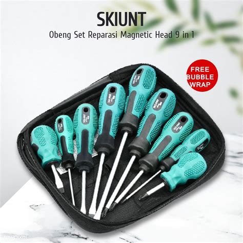 Jual Skiunt Obeng Set Lengkap Reparasi Magnetic Head In Sk