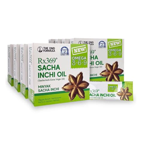 FREE GIFT Sacha Inchi Oil Dr Noordin Darus Original Rx369 DND369 Sacha