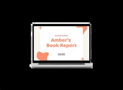 Free Book Report Presentation Templates Venngage