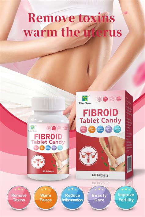 Winstown Fibroid Tablet Candy Female Fertility Woman Womb Detox Pills