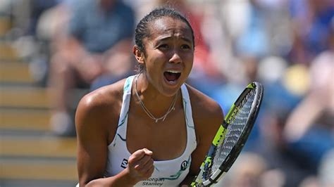 Leylah Fernandez upsets Madison Keys to reach final at Rothesay ...