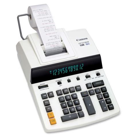 Canon Cp Diii Desktop Printing Calculator Officesupply