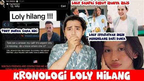 Kronologi Lengkap Loly Anak Nikita Mirzani Hilang Youtube