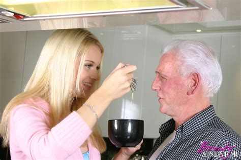 Beautyandthesenior Fucked Beauty Blonde Babe Adores Old Man