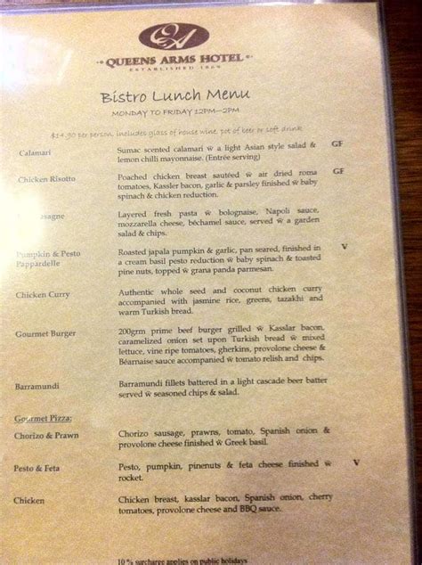 Queens Hotel Breakfast Menu At Roland Tuck Blog