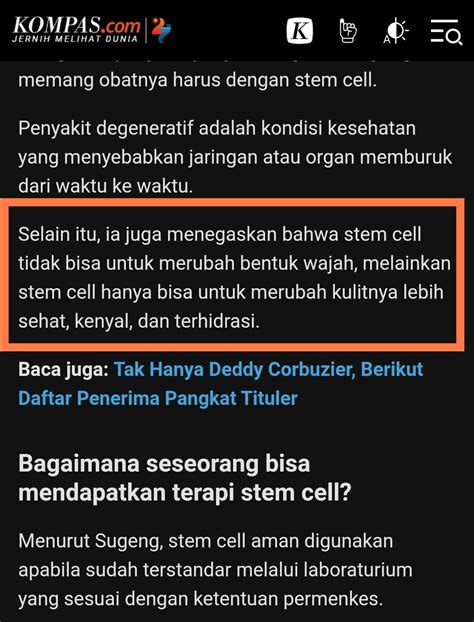 BAGONG On Twitter Nah Jelas Ya Stem Cell Gak Bisa Ngerubah