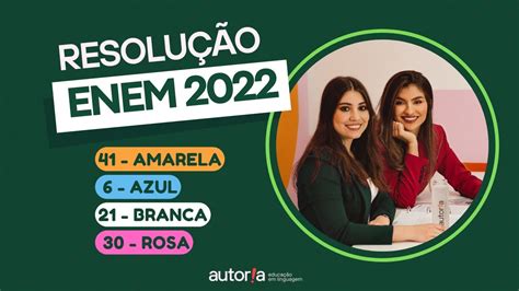 Enem Enem Digital Autoria Linguagem Quest O