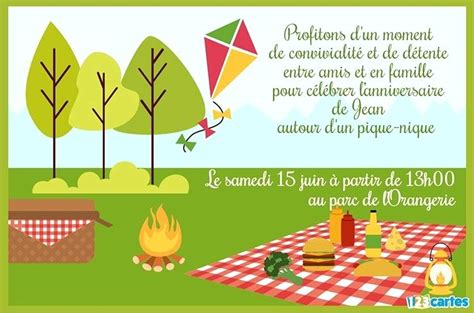 Carte Invitation Anniversaire Theme Campagne Elevagequalitetouraine